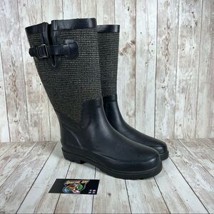 Chooka Teeny Tweed Rain Boots -‎ Womens 7